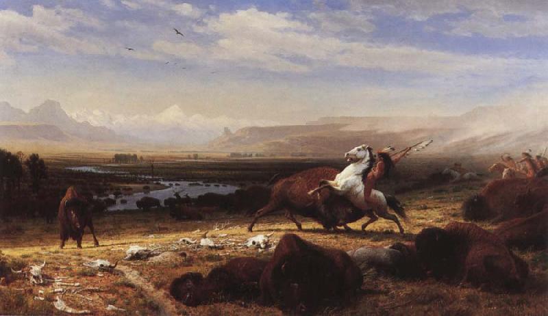 Albert Bierstadt The last Mossback